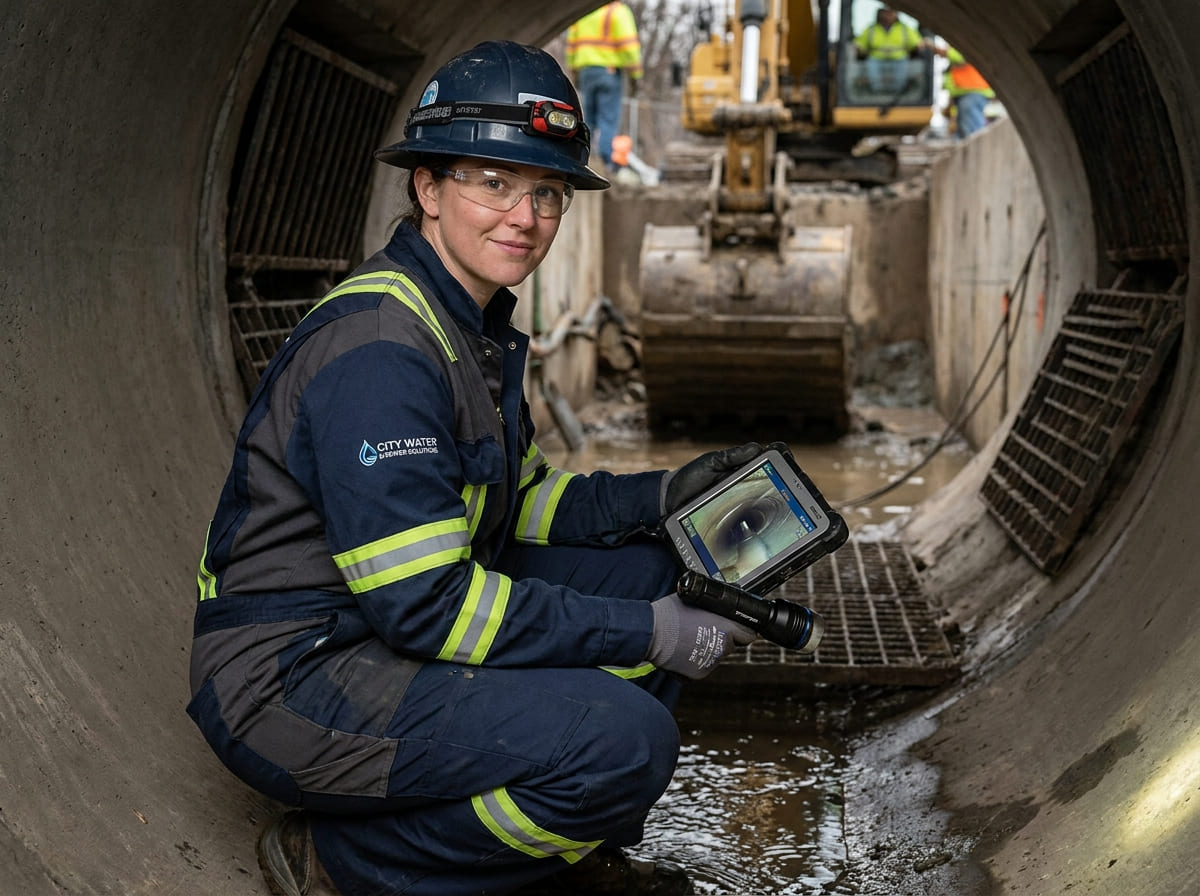 Sewer Line Inspection & Replacement in Chester